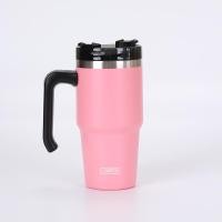 ราคา Jumper Tumblers แก้วเก็บความเย็น แก้วเก็บเย็น มีด้ามจับในตัว ของแท้ สแตนเลส 304 ทั้งใบ ด้านในและด้านนอก ปลอดสารพิษ เก็บน้ำแข็งได้นาน 24ชม พร้อมฝากันน้ำหก ใส่หลอดได้ ขนาด 20 ออนซ์ พร้อมส่ง (17196796254