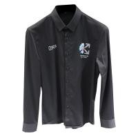 ราคา เสื้อเชิ้ตแขนยาวทรงสลิมฟิตสำหรับผู้ชายเสื้อเชิ้ตลำลองพิมพ์ลายดอกเดซี่แบรนด์แฟชั่น (21732012085)