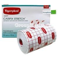 ราคา Tigerplast CARIFIX STRETCH 10CM x10M แผ่นติดแผลชนิดผ้าใยสังเคราะห์ 1 ม้วน (21450660564)