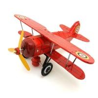 ราคา Classic Toy ของเล่นโบราณ ของเล่นสังกะสี ไขลาน MS 454 เครื่องบินโบราณ (21987144300)