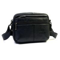 ราคา Chinatown Leather กระเป๋าผู้ชาย สะพายหนังแท้ แนวนอน สีน้ำตาล รุ่นซิปยื่นนอน (23956551359)