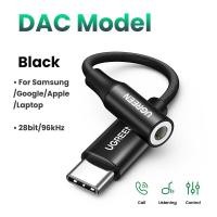 ราคา UGREEN USB C to 3 5mm Headphone Adapter with DAC Chip 32Bit 384KHz Hi Res Hifi for Samsung S24 Ultra iPhone 15 Pro Max Laptop iPad Pro Model 25836 (15650358758)