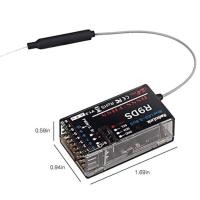 ราคา รีซีฟ Radiolink R9DS 2 4GHz RC Receiver 9 10CH ใช้กับ AT9 AT9S AT10II AT10 SBUS PWM Signal Long Range Control (3598504695)