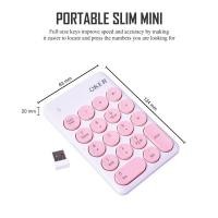 ราคา OKER Wireless K2610 Numberic Mini Keypad คีย์บอร์ด แป้นตัวเลข ไร้สาย (21420599830)