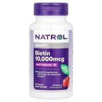 ราคา พร้อมส่ง Natrol Biotin ไบโอติน 10000 mcg บำรุงผม ผมร่วง (17921979073)