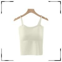 ราคา เสื้อชั้นในสายเดี่ยว ไร้ขอบไร้โครง มีแผ่นรองหน้าอกในตัว (22034926195)