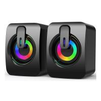 ราคา พร้อมไฟRGB ของอยู่ไทย ลำโพง USB ลำโพงต่อคอม ลำโพงเล็ก 3Dสเตอริโอเสียงรอบทิศทาง สำหรับเครื่องคอมพิวเตอร์แล็ปท็อปโน๊ตบุ๊ค (9563588974)