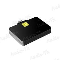 ราคา เครื่องอ่านสมาร์ทการ์ด อ่านบัตรประชาชน บัตรเครดิต หัว Type C USB Micro USB D01 (23635990877)