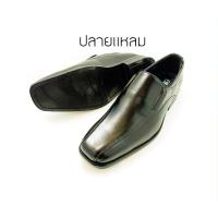 ราคา รองเท้าคัทชูผู้ชาย สีดำ เย็บพื้น ไซส์39 45 (17910668541)
