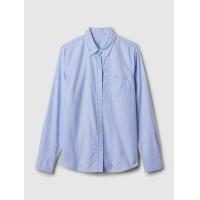 ราคา GAP เสื้อเชิ้ต แขนยาว คอปก LOGO OXFORD GOMLEK (24466092101)