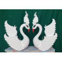 ราคา หงส์ขาวโฟม จัดประดับดอกไม้งานมงคลอวมงคล หงส์ปักกฐิน นกยูงโฟม (10625006529)