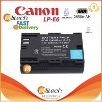 ราคา Alitech แบตเตอรี่กล้อง Canon LP E6 Li ion Battery LP E6 LPE6 2650mAh for Canon 6D 5D Mark III 5D Mark II 7D 60D Camera (685982127)