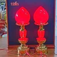 ราคา โคมไฟ ดอกบัว โคม เทียน เชิงเทียน ไฟฟ้า สีแดง โคมเจ้าที่ เทียนไฟฟ้า ดอกบัวตูม สูง9 5นิ้ว 12นิ้ว พร้อมส่ง (15163082617)