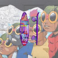 ราคา สเก็ตบอร์ดเพนนี่ penny Board Motif บอร์ดปลา ล้อกระพริบ ขนาด22นิ้ว มีด้ามจับเด็กและผู้ใหญ่ มี8ลาย (8704562555)