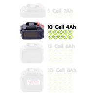 ราคา แบตเตอรี่ Makita 18V แบตเตอรี่ Battery เทียบเท่า (22580156315)