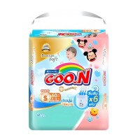 ราคา Goon ผ้าอ้อม กูนน์ มัมมี่ คิส พรีเมี่ยม ซอฟต์ ไซส์ NB 3XL กูนน์6แก้ว แพมเพิส ผ้าอ้อมเด็ก แพมเพิสเด็ก แพมเพิสแรกเกิด Baby Diapers (19877682538)