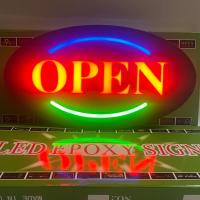 ราคา ป้ายไฟ LED ป้ายไฟ coffee OPEN เปิด OPEN ยินดีต้อนรับ WELCOME ป้ายไฟร้าน ป้ายไฟขอความ ป้ายไฟอักษร ตกแต่งหน้าร้าน สวยงาม (16289165198)