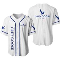 ราคา Grey Goose Vodka Baseball JerseyJersey Beer ShirtGrey Goose Vodka 3D ShirtBaseball ShirtVodka Lovers ShirtBaseball (20315849784)
