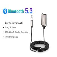 ราคา UGREEN Aux Bluetooth 5 3 Receiver Built in Microphone for Car Speaker and Home Audio Model 70601 (2760648730)