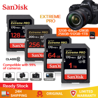 ราคา การ์ด SanDisk Extreme Extreme SDXC 64GB 128GB 256GB UHS I สำหรับกล้อง DSLR สูงสุด 200MB s (24352136336)
