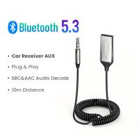 ราคา UGREEN Aux Bluetooth 5 3 Receiver Built in Microphone for Car Speaker and Home Audio Model 70601 (20880915715)