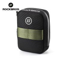 ราคา ROCKBROS Bicycle Saddle Bag Portable Lightweight Mini Cycling Tail Bag Layered Storage Reflective Road Bike Rear Bag (22495113061)