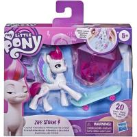 ราคา HASBRO My Little Pony A New Generation Movie Crystal Adventure Zipp Storm with Surprise Accessories Friendship Bracelet (14758381703)