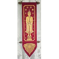 ราคา ตุงพระบฏล้านนา ลายพระปางอุ้มบาตร พระประจำวันเกิดวันพุธกลางวัน เป็นสินค้าพรีออร์เดอร์ ใช้เวลาทำประมาณ 2 3 วัน (21229576459)