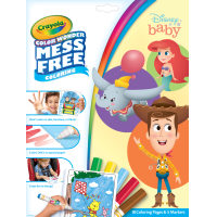 ราคา Crayola Mess Free Color Wonder Disney Baby Coloring Page เครโยล่า ชุดระบายสี ดีสนีย์ เบบี้ คัลเล่อร์ วันเดอร์ 75 2781 (24443648836)