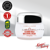 ราคา ครีมหน้าสด LABELYOUNG Vitamin Milk Whitening Shocking Cream 55g (13441369316)