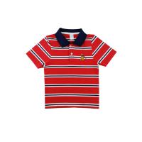ราคา Chelsee เสื้อโปโล เด็กผู้ชาย แขนสั้น รุ่น 128014 สีแดงริ้วกรม ปักลาย อายุ 3 11 ปี ผ้า 100 Cotton เสื้อผ้าเด็กโต เสื้อโปโลเด็ก (21361521087)