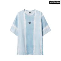 ราคา Yuedpao Oasis Beats Tie Dye Oversized ผ้าหนาทรงสวย ยับยาก เสื้อยืดโอเวอร์ไซส์ Set Cotton Candy (24130150607)