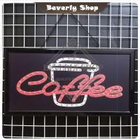 ราคา Coffee ขนาด 48 X 25 X 2cm ป้ายไฟ LED หน้าร้าน ป้ายไฟตัวอักษร ตกแต่งหน้าร้าน สร้างความโดดเด่นให้ร้านคุณ (21105766156)
