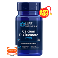ราคา Life Extension Calcium D Glucarate 200 mg 60 Vegetarian Capsules (17815475189)