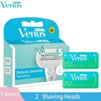 ราคา ยิลเลตต์ วีนัส คอมฟอร์ทไกลด์ ใบมีดโกน แพ็ค 3 ชิ้น Gillette Venus Venus Comfortglide Womens Blade Refill 3 Cartridges Refills (23546779432)