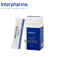 ราคา Interpharma Probac 7 10 ซอง ผลิตภัณฑ์ Total Synbiotic สร้างสมดุลให้ระบบขับถ่าย Probiotics (21949975094)