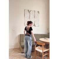 ราคา VERA แขนสั้น เสื้อยืดโชว์หลัง เสื้อยืดสีขาวแขนสั้น แต่งลูกไม้โชว์หลัง เซ็กซี่ สาวอวบใส่ได้ ผ้านิ่ม Sheeny S013 (24239347116)