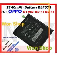 ราคา แบตเตอรี่ OPPO N1 MINI N5111 N5116 Battery BLP573 2140mAh (14329413349)