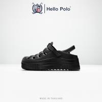 ราคา Hello Polo รองเท้าหัวโตผู้หญิง รองเท้าแฟชั่น แบบรัดส้น เบาสบาย ทนต่อการสึกหรอ พื้นหนา รองเท้าhello polo สไตล์ครีม HP8050 (24543163173)