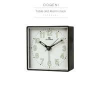 ราคา DOGENI นาฬิกาปลุก TEP002BU นาฬิกาปลุกตั้งโต๊ะ เสียงสัญญาณ มีพรายน้ำ เข็มเดินเรียบ (817082146)