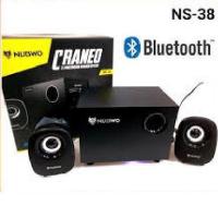 ราคา NUBWO Craned NS 038 Bluetooth 2 1 Speaker ลำโพงบลูทูธ AUX 3 5mm USB Slot SD Card nubbo 038 NS 38 (1133038945)