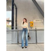 ราคา ยีนส์SARAN 7008 กางเกงยีนส์ขาม้าโพนี่ (23718842855)