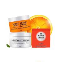 ราคา ไลท์ไวท์ เลิฟลี่ ครีมไลท์ไวท์ ไลท์ไวท์ครีม Light white Cream 50กรัม 50กรัม แถมสบู่ 1ก้อน 65g (22146367565)