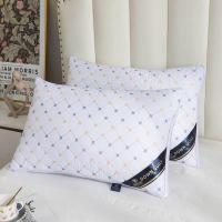 ราคา หมอนโรงแรม 5 ดาว ซื้อ 1 แถม 1 หมอนสูง 900 กรัม เนื้อนุ่มไม่จับตัวเป็นก้อน บรรเทาอาการปวดคอ หมอนสุขภาพ (24530669760)