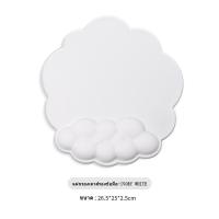 ราคา แผ่นรองข้อมือเมาส์คีย์บอร์ด ซิลิก้าเจล ผ้าไลก้า กันลื่น ลายก้อนเมฆ Mouse Pad แผ่นรองเมาส์สำหรับสำนักงานข้อมือ (23507508680)