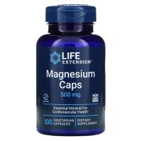 ราคา Life Extension Magnesium Caps 500 mg 100 Vegetarian Capsules (20681716278)