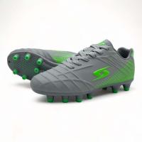 ราคา HARA Sports รองเท้าสตั๊ดเด็ก รองเท้าฟุตบอล สำหรับเด็ก รุ่น F27K สีดำ เทา (23041040144)