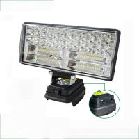 ราคา Makita ไฟทำงาน LED แบตเตอรี่ Li ion 18V ขนาด2 8นิ้วไฟฉายฉุกเฉินแบบพกพาโคมไฟตั้งแคมป์ (24115811875)