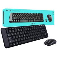 ราคา LOGITECH MK220 KEYBOARD MOUSE WIRELESS แป้นพิมพ์ ไทย Eng ประกัน 3 ปี (17578842609)