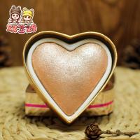 ราคา British Make Up Revolution Rainbow Unicorn High Gloss Love Shaped Eye Shadow Blush Nude Makeup Rouge (21192287996)